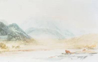 Der Wetterhorn von nahe Rosenlaui